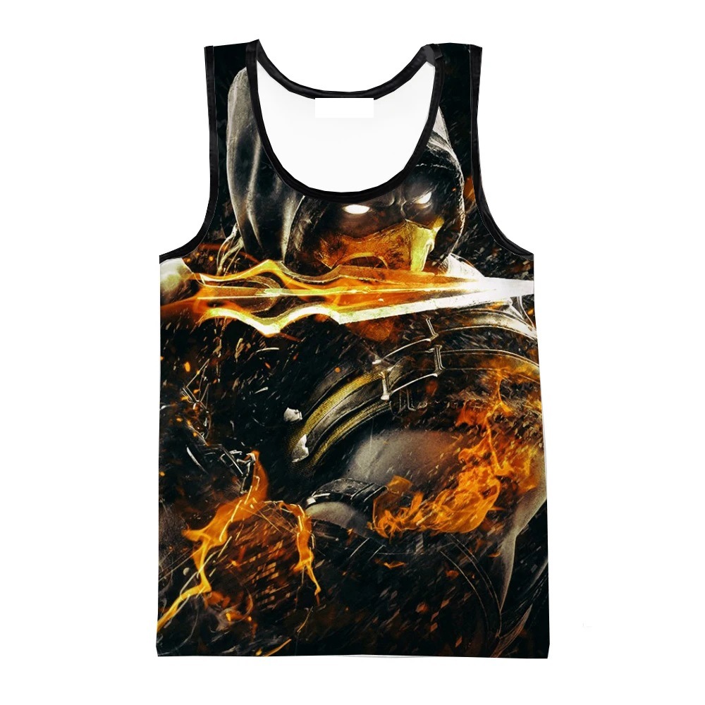 Summer Games Clothing - Męskie koszulki bez rękawów z nadrukiem