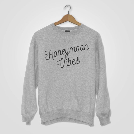 Summer Clothing Vibes - Sugarbaby Honeymoon Vibes Bluza Prezent ślubny