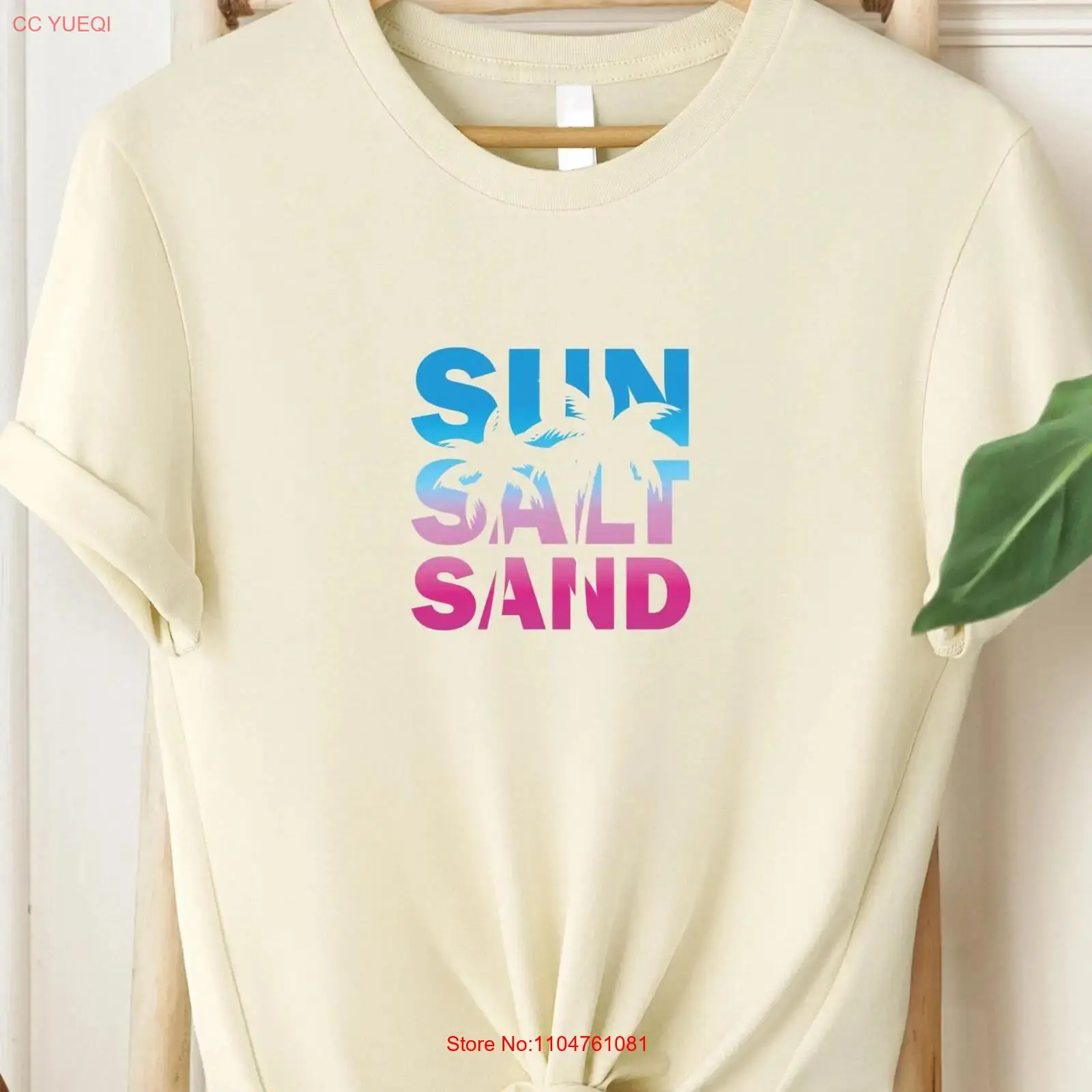 Summer Clothing Vibes - Koszulka Sun Salt Sand Retro Summer
