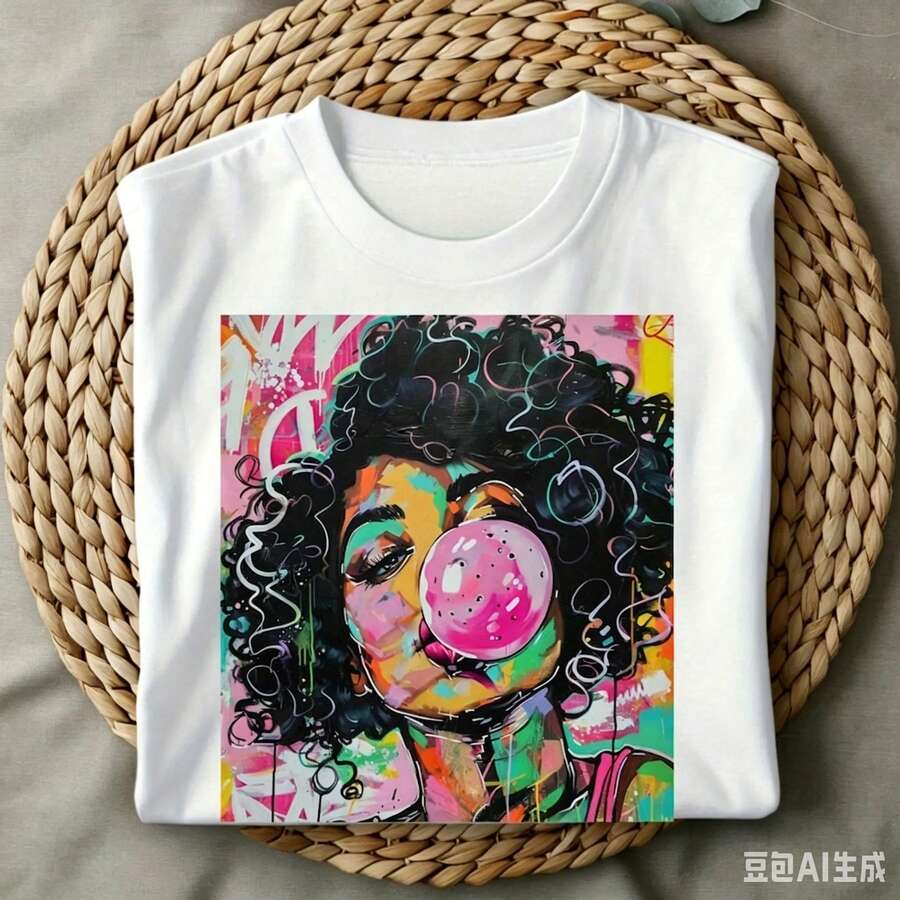 Summer Clothing Vibes - Koszulka damska z grafiką: Funky Weekend