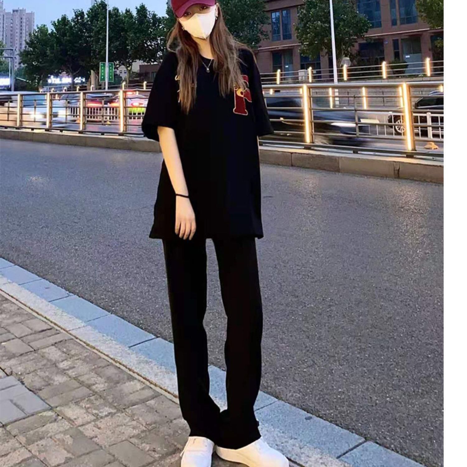 Summer Clothing Vibes - Spodnie dzwony Odzież gotycka Styl hip-hop