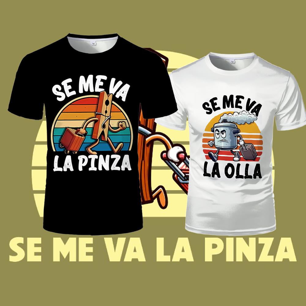 Summer Clothing In Spanish - Koszulka z nadrukiem Se Me Va