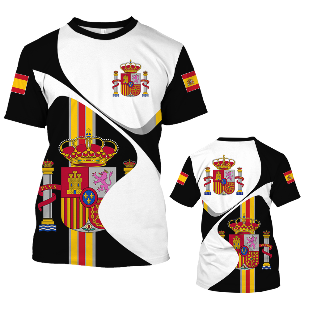 Summer Clothing In Spanish - Vintage Spain T-shirt Dla Mężczyzn 3D