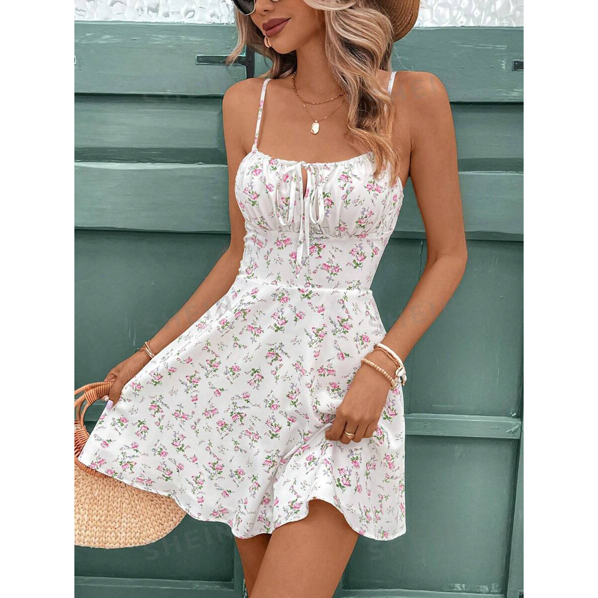 Summer Clothing Must Haves - Odzież damska Sukienki damskie Francuski kwiatowy
