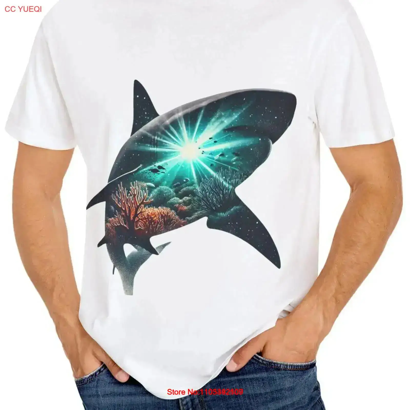 Summer Clothing Vibes - Koszulka barwiona w stylu oceanicznym, idealna