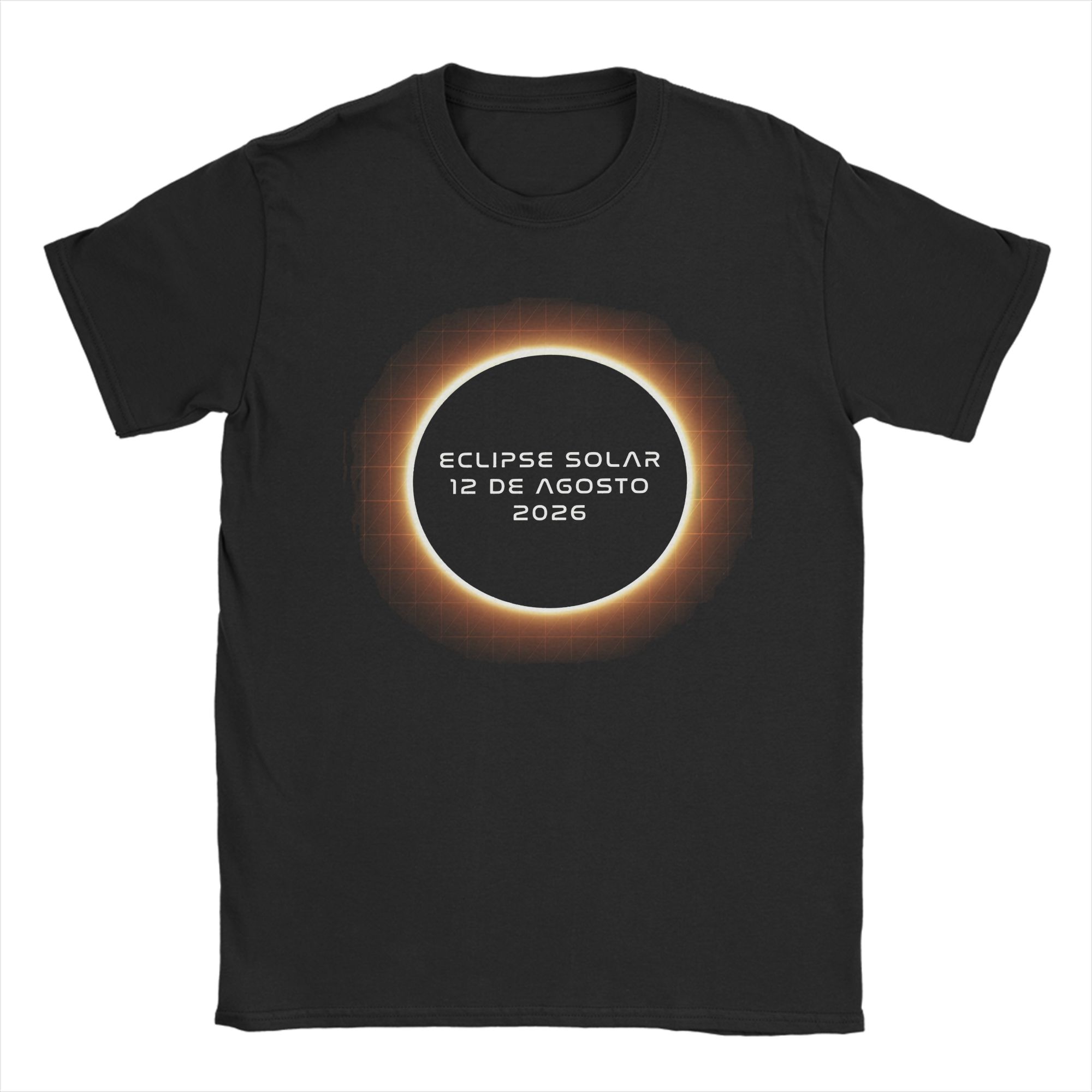 Retro Solar eclipse 2026 - His – Summer Clothing In Spanish recenzja i cena