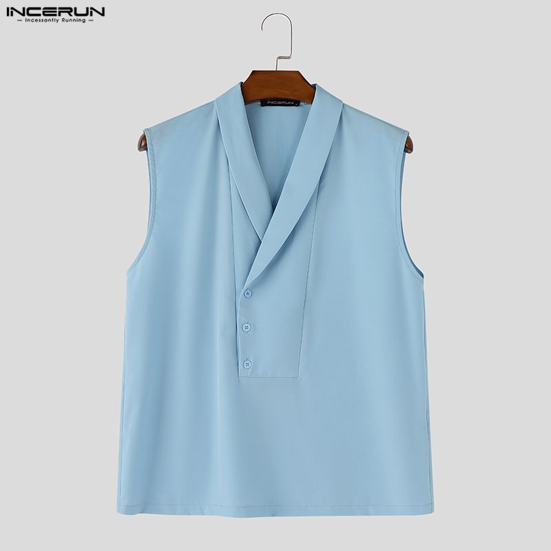 INCERUN Męskie Podkoszulki Bez – Summer Clothing Colors 2026 recenzja i cena