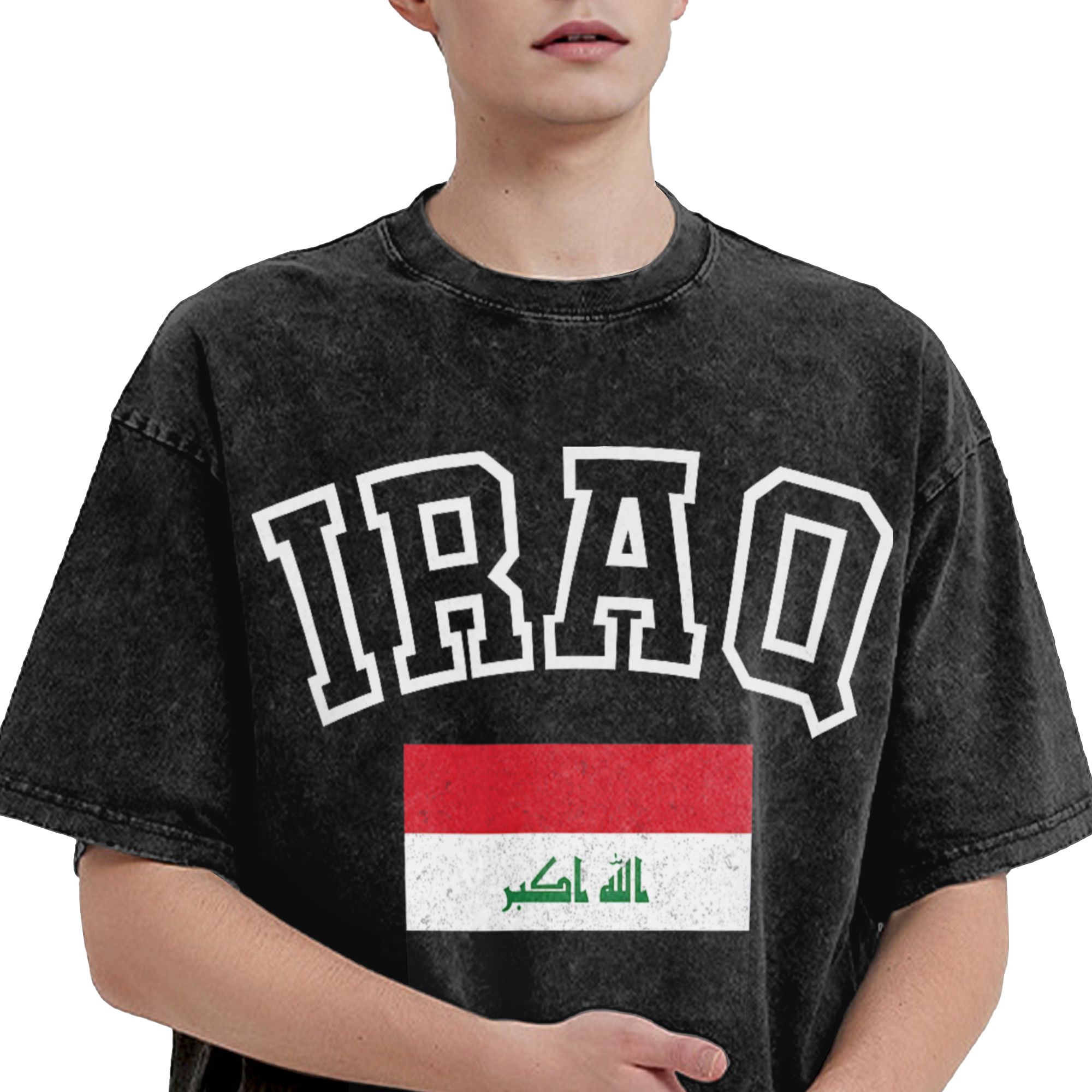 Koszulki męskie z flagą Iraku  – Summer Clothing Ideas recenzja i cena