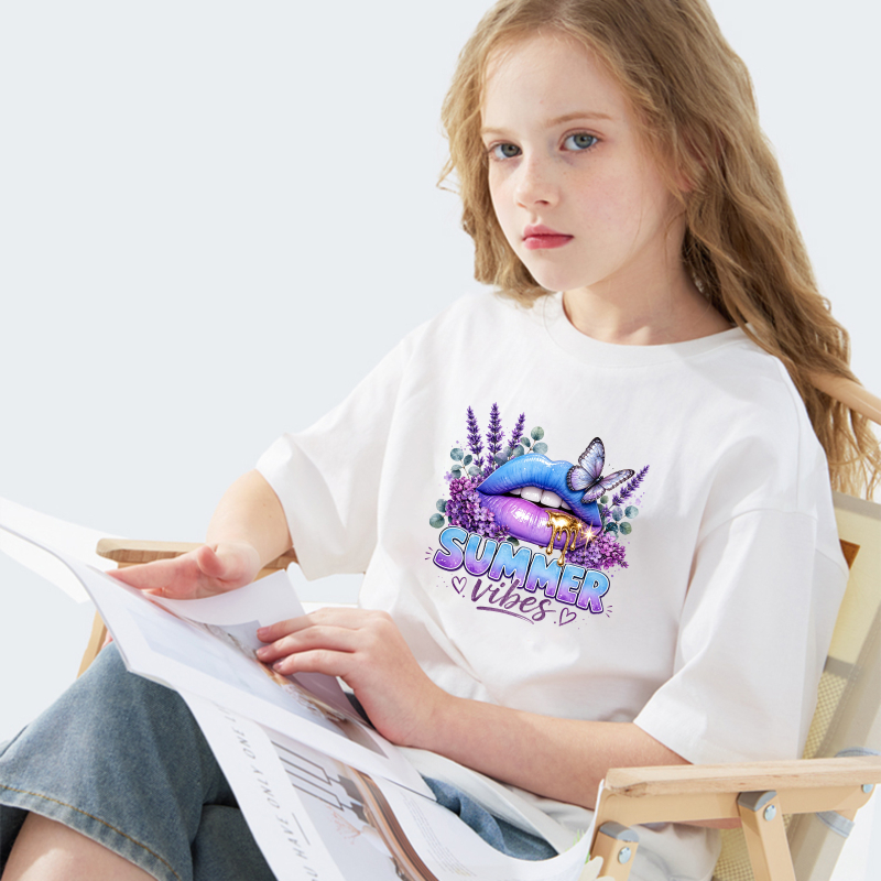 2 SZT. Kolorowe Naszywki z Ust – Summer Clothing Vibes recenzja i cena