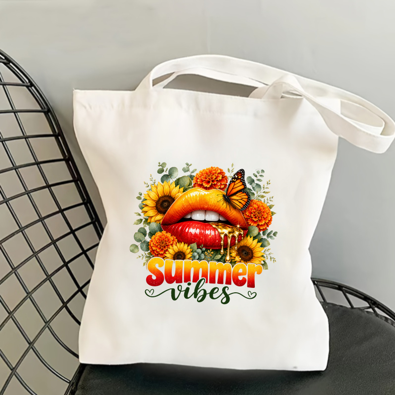 2 SZT. Kolorowe Naszywki z Ust – Summer Clothing Vibes recenzja i cena