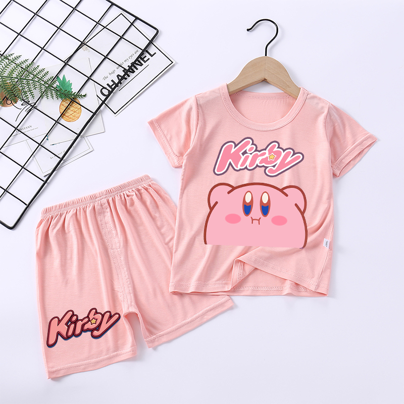 Nowa Piżama Dziewczęca z Kirby – Summer Clothing Baby Girl recenzja i cena