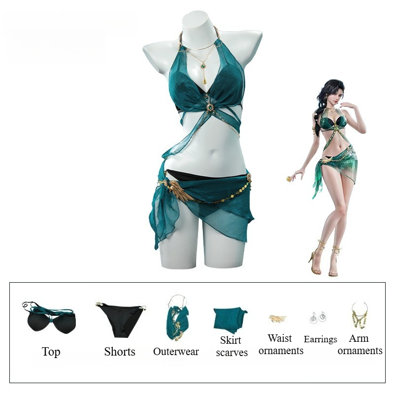 Kostium cosplay z gry Bladepoi – Summer Games Clothing recenzja i cena