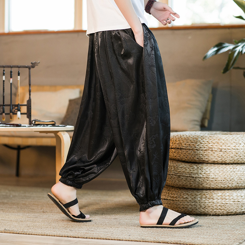 Męskie spodnie z szerokimi nog – Summer Light Clothing recenzja i cena