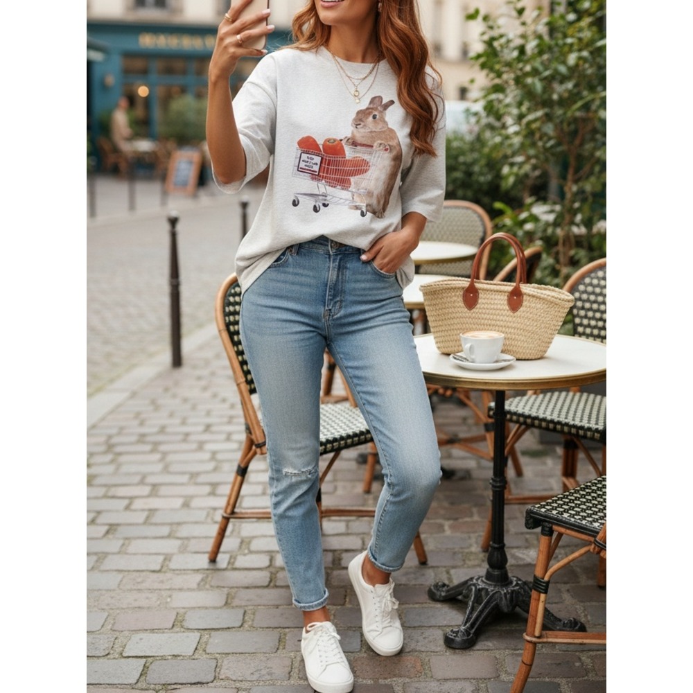 Koszulka damska z geometryczny – Summer Clothing Must Haves recenzja i cena