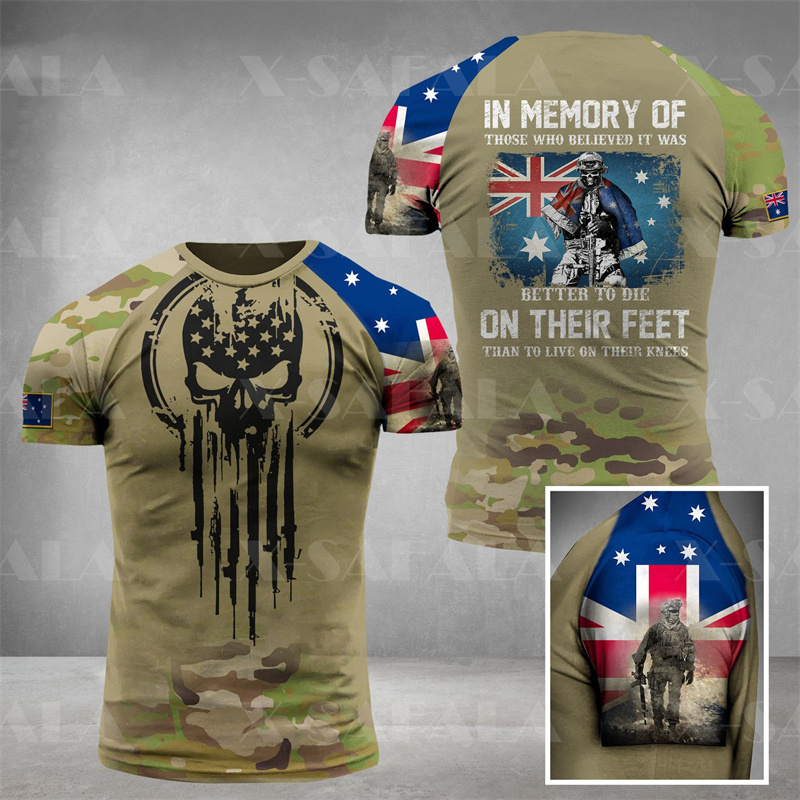 Koszulka z grafiką z czaszką a – Summer Clothing Australia recenzja i cena