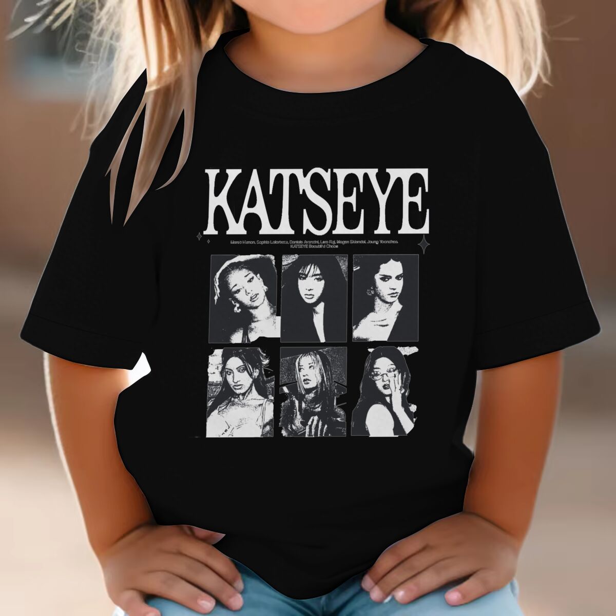 KATSEYE Print Letnie bluzki dl – Summer Clothing Baby Girl recenzja i cena