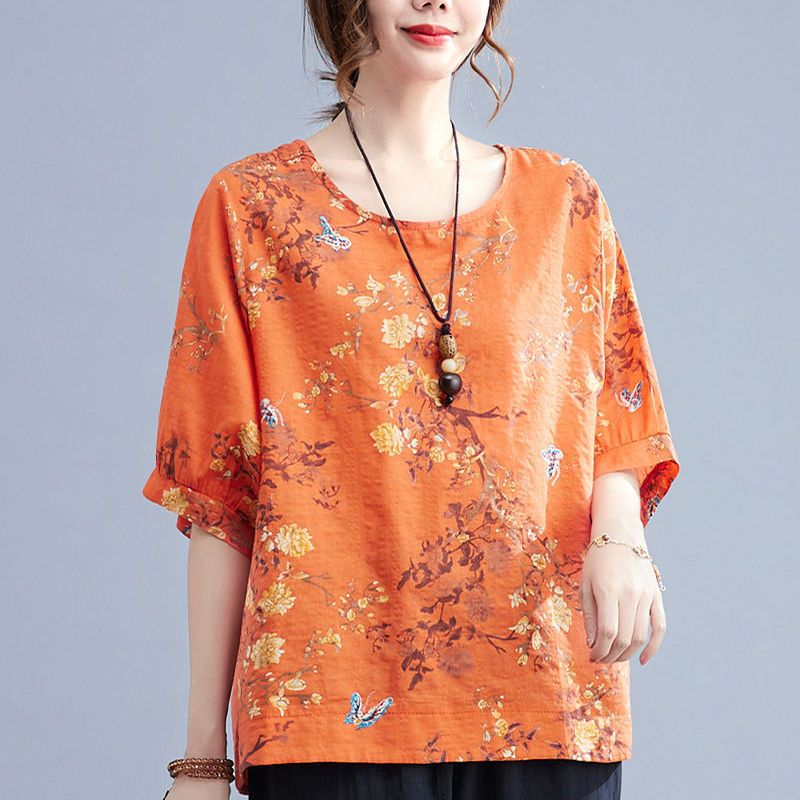 Letnia nowa koszulka damska z  – Summer Clothing Over 60 recenzja i cena