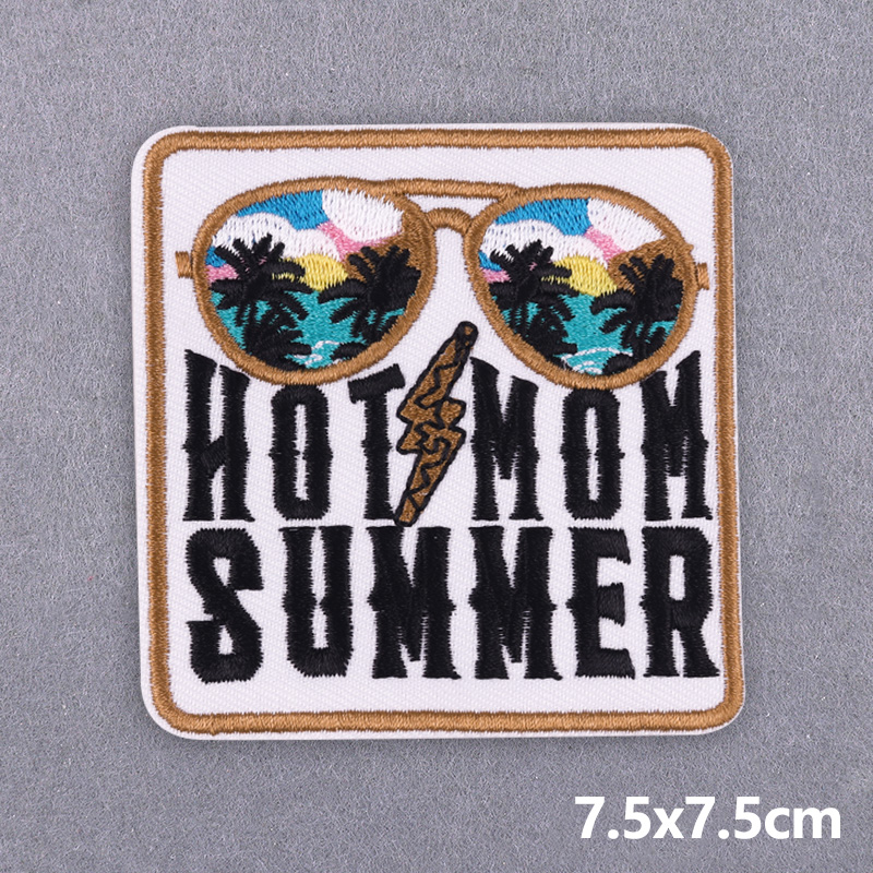 5 szt. Naszywki z haftowanymi  – Summer Clothing Vibes recenzja i cena