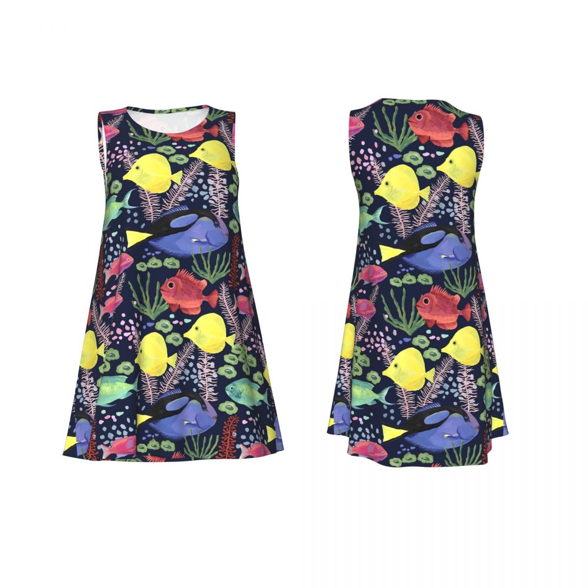 Sukienka z motywem akwarium, k – Summer Clothing Ideas For Women recenzja i cena