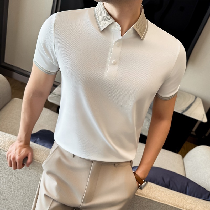 Męska koszulka polo z krótkim  – Summer Light Clothing recenzja i cena