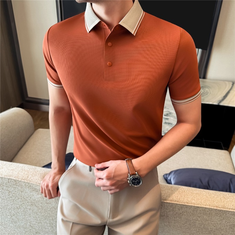 Męska koszulka polo z krótkim  – Summer Light Clothing recenzja i cena