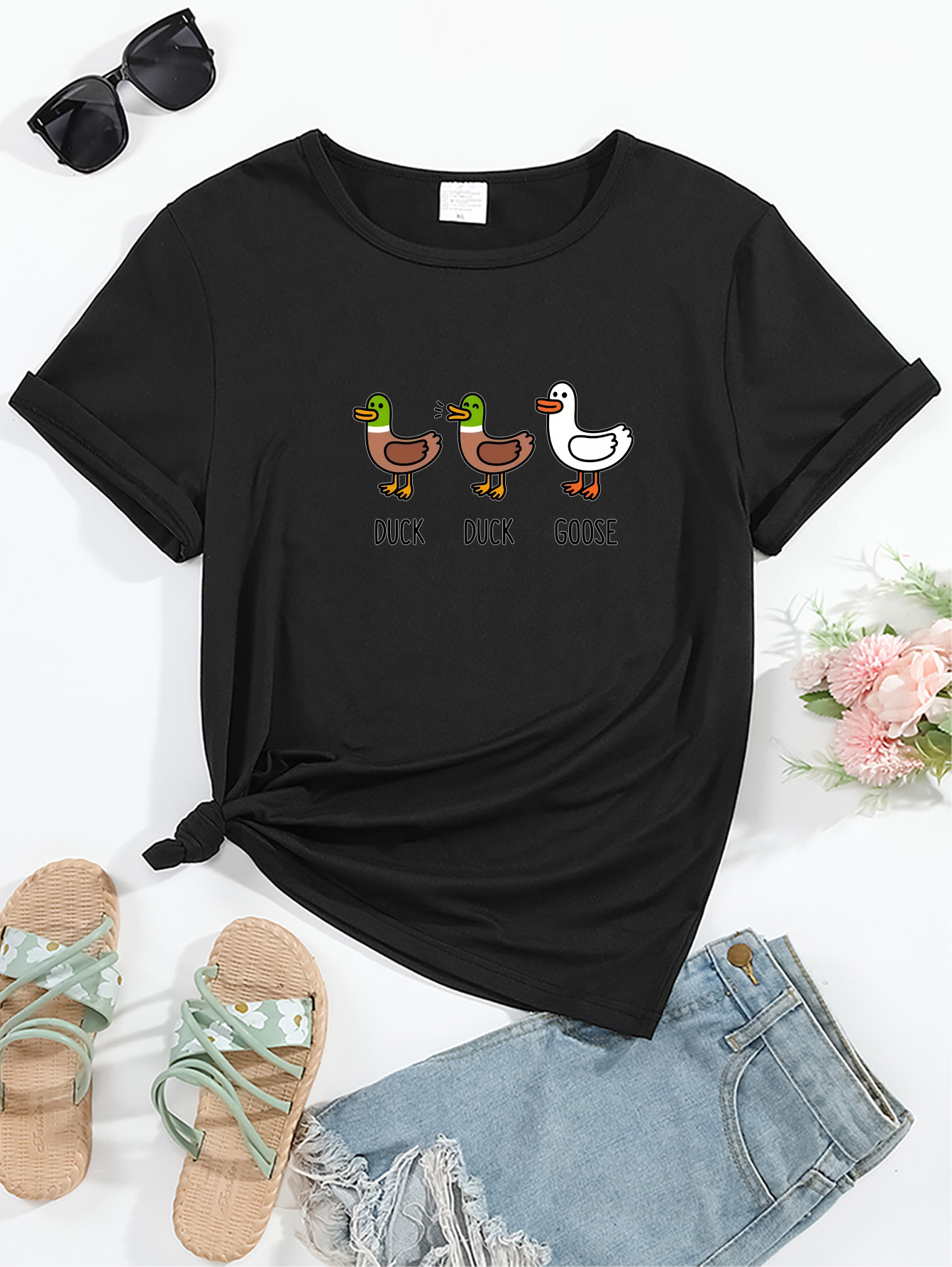 Damska koszulka z grafiką w st – Summer Duck Clothing recenzja i cena