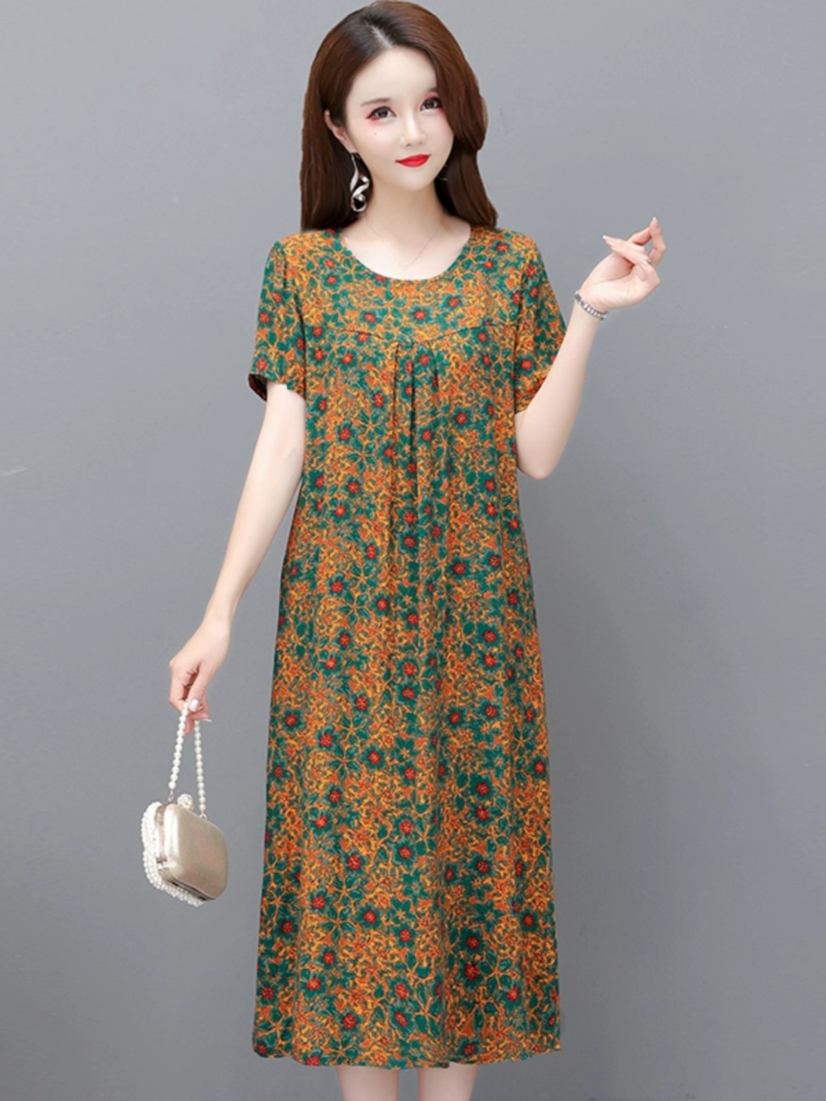 Letnia sukienka plus size, luź – Summer Clothing Over 60 recenzja i cena