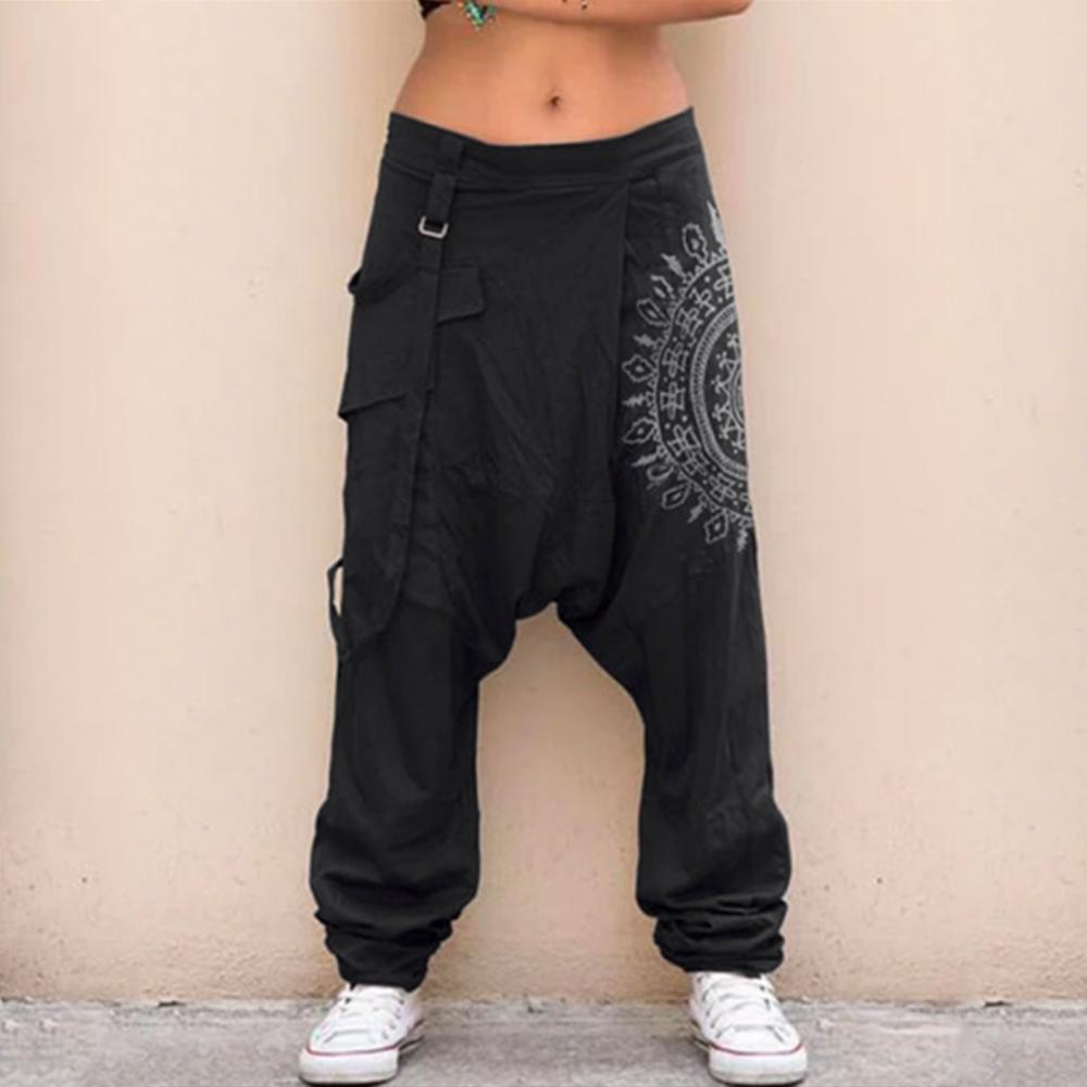 Retro Printed Women Loose Pant – Summer Clothing Drop recenzja i cena