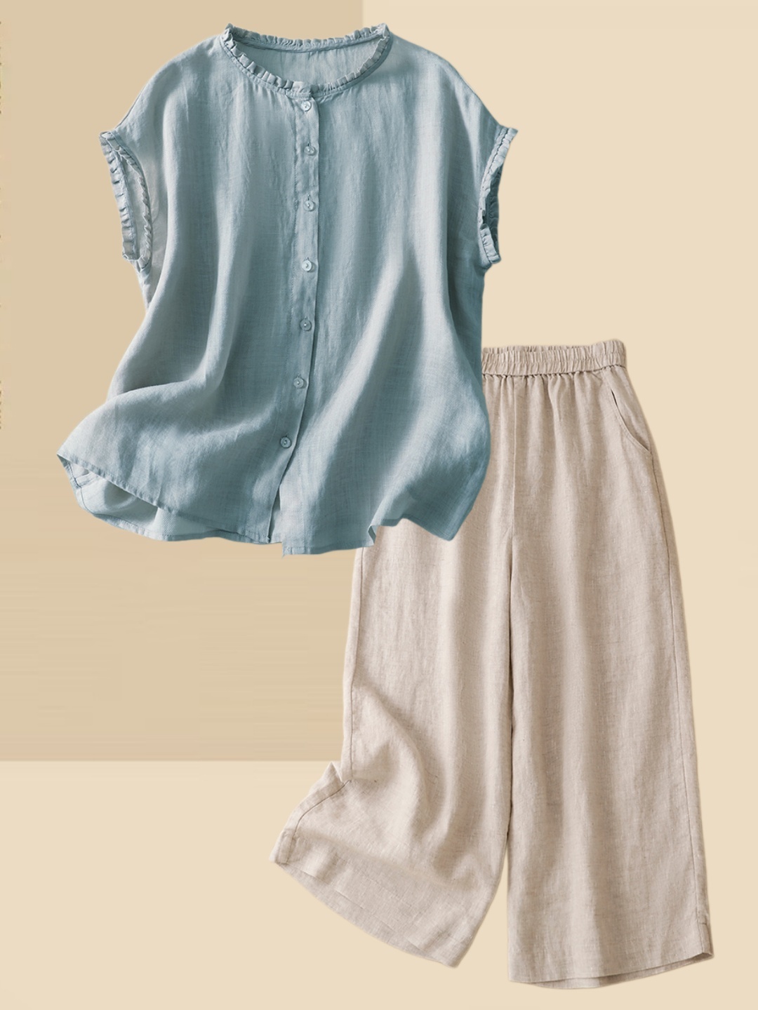 Damski cienki lniano-bawełnian – Summer Clothing Over 60 recenzja i cena