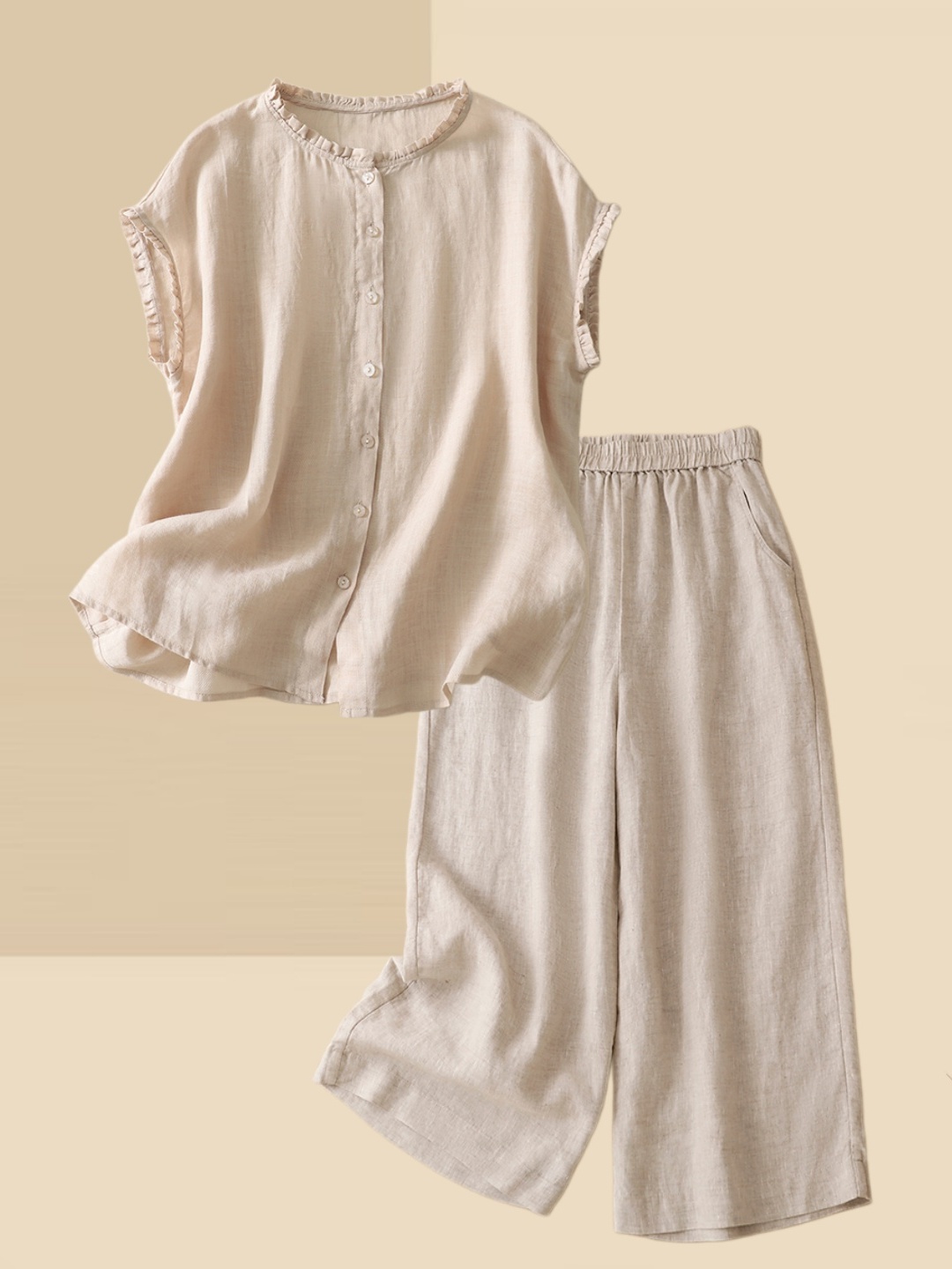 Damski cienki lniano-bawełnian – Summer Clothing Over 60 recenzja i cena