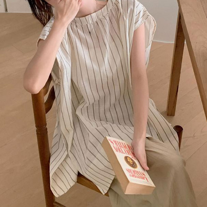 Luźna bluzka damska w paski be – Summer Clothing Drop recenzja i cena