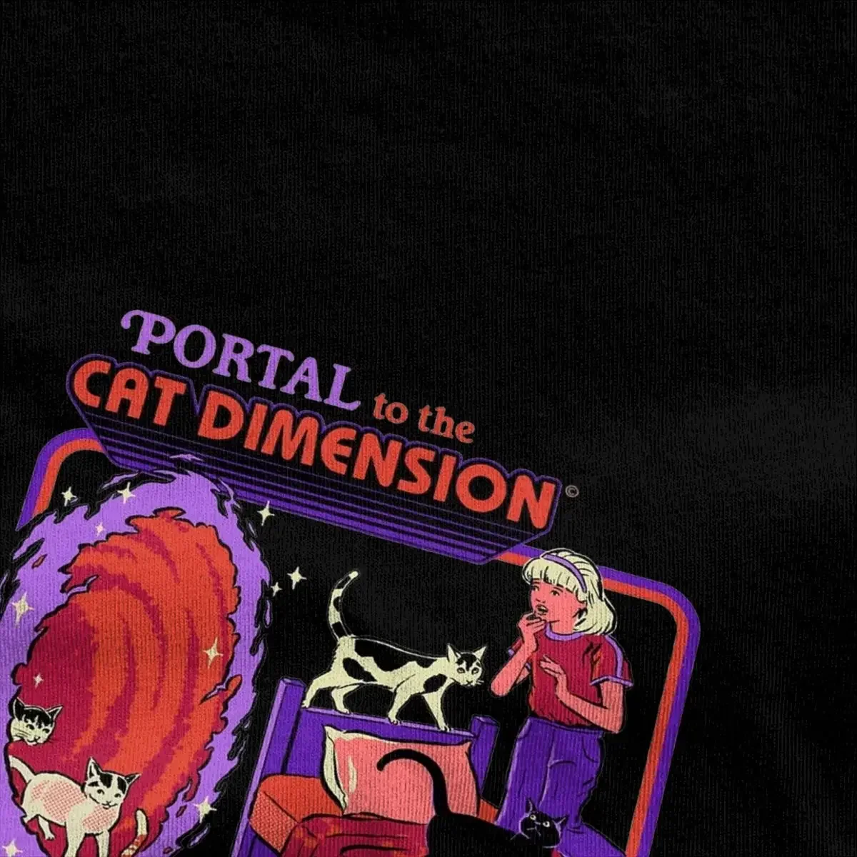 Cat Dimension Vintage Horror D – Summer Clothing Ideas For Women recenzja i cena